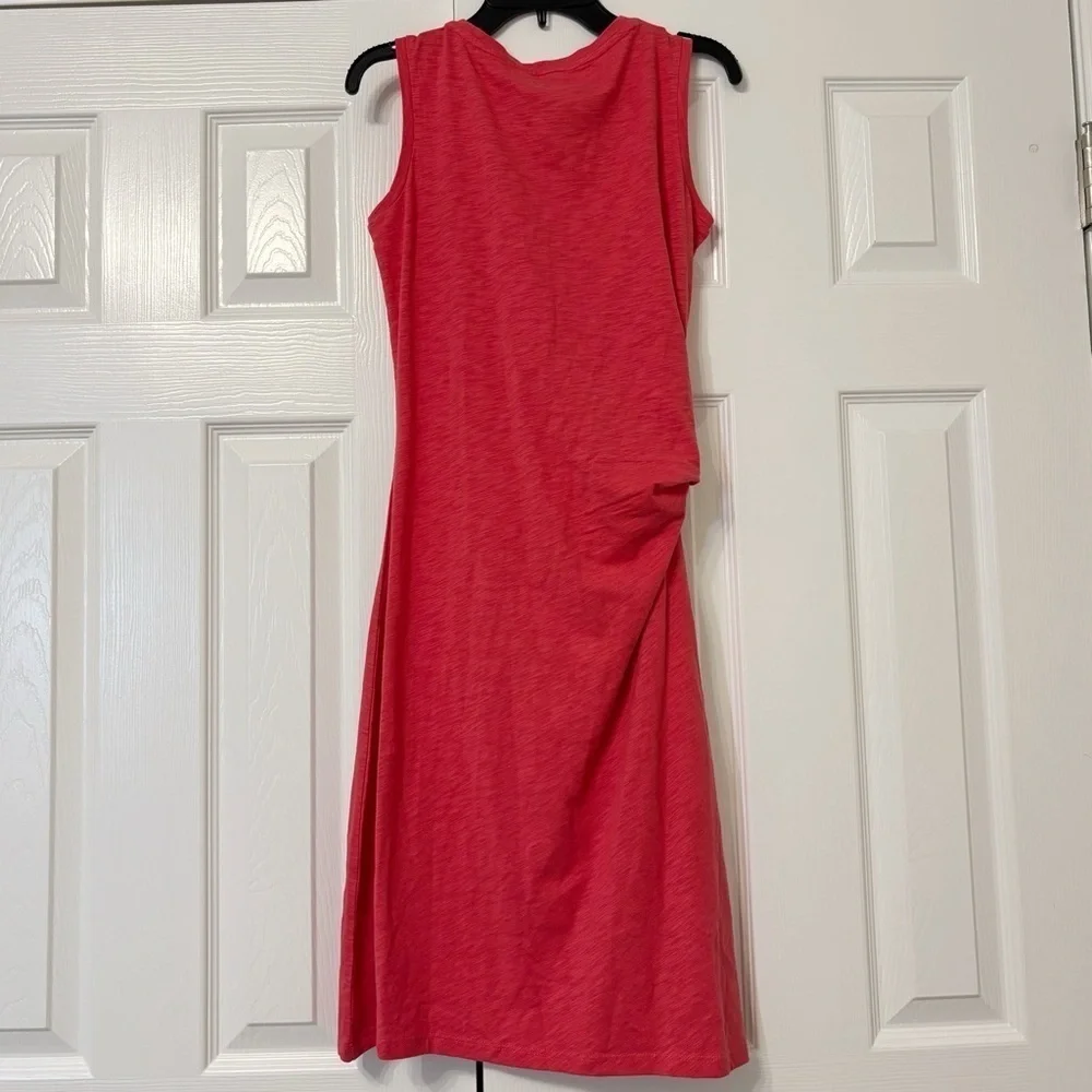 NWT Talbots Side Tie Shift Dress In Coral Women's Size XS - Picture 2 of 7